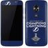 NHL 2020 Stanley Cup Champions Lightning Moto E5 Play Skin