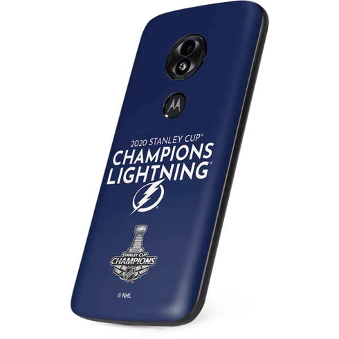 NHL 2020 Stanley Cup Champions Lightning Moto E5 Play Skin