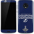 NHL 2020 Stanley Cup Champions Lightning Moto G6 Skin