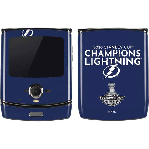 NHL 2020 Stanley Cup Champions Lightning Motorola RAZR Skin