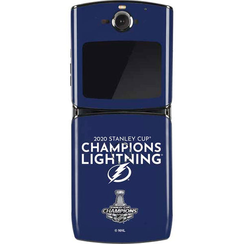 NHL 2020 Stanley Cup Champions Lightning Motorola RAZR Skin