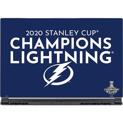 NHL 2020 Stanley Cup Champions Lightning MSI GS65 Stealth Laptop Skin