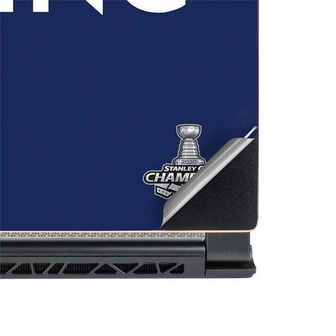NHL 2020 Stanley Cup Champions Lightning MSI GS65 Stealth Laptop Skin