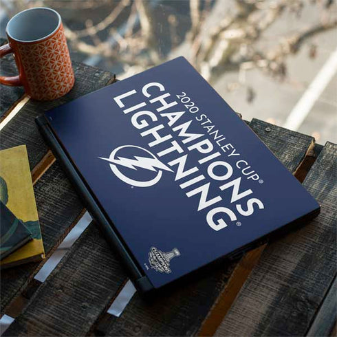 NHL 2020 Stanley Cup Champions Lightning MSI GS65 Stealth Laptop Skin