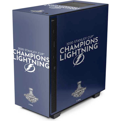 NHL 2020 Stanley Cup Champions Lightning NZXT H510 Compact ATX Mid-Tower Case Skin