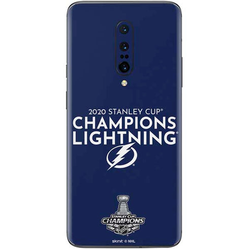 NHL 2020 Stanley Cup Champions Lightning OnePlus 7 Pro Skin
