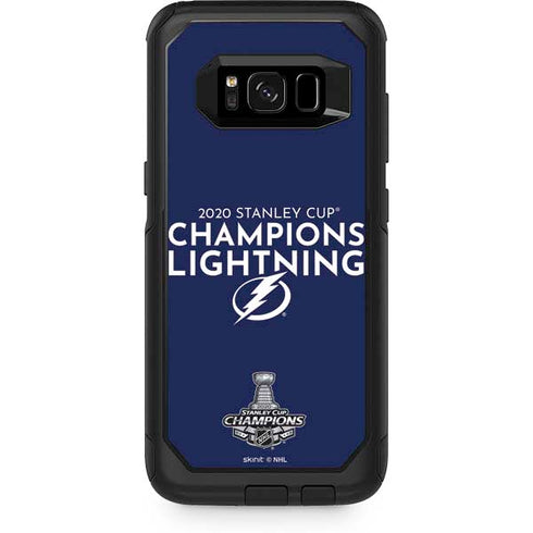 NHL 2020 Stanley Cup Champions Lightning Otterbox Commuter Galaxy Skin
