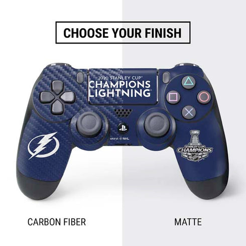 NHL 2020 Stanley Cup Champions Lightning PS4 Pro/Slim Controller Skin