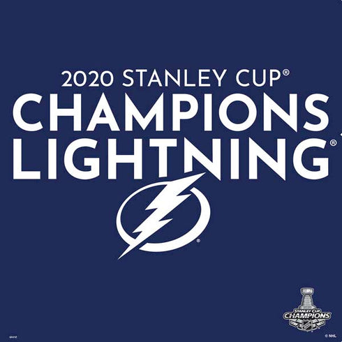 NHL 2020 Stanley Cup Champions Lightning PS4 Slim Skin