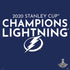 NHL 2020 Stanley Cup Champions Lightning PS4 Slim Skin