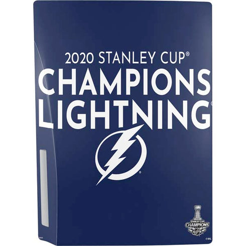 NHL 2020 Stanley Cup Champions Lightning PS5 Bundle Skin