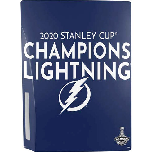NHL 2020 Stanley Cup Champions Lightning PS5 Console Skin