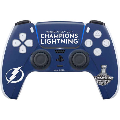NHL 2020 Stanley Cup Champions Lightning PS5 Controller Skin