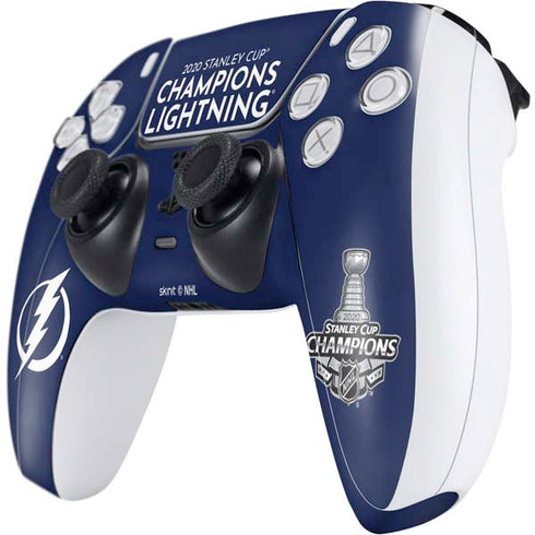 NHL 2020 Stanley Cup Champions Lightning PS5 Controller Skin
