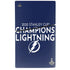 NHL 2020 Stanley Cup Champions Lightning PS5 Slim Disk Console Skin