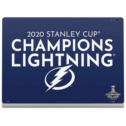 NHL 2020 Stanley Cup Champions Lightning Surface Book 2 13.5in Skin