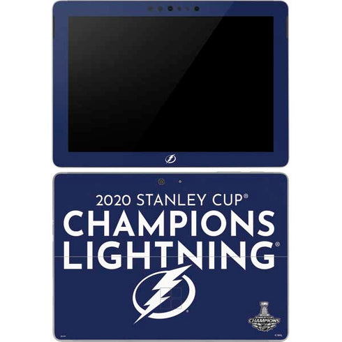 NHL 2020 Stanley Cup Champions Lightning Surface Go Skin