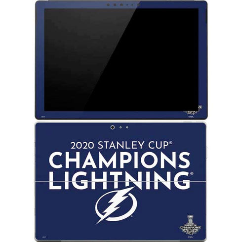 NHL 2020 Stanley Cup Champions Lightning Surface Pro 4 Skin