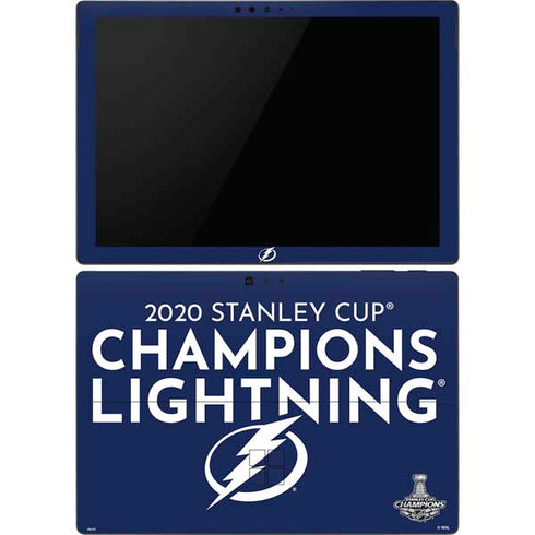 NHL 2020 Stanley Cup Champions Lightning Surface Pro 6 Skin