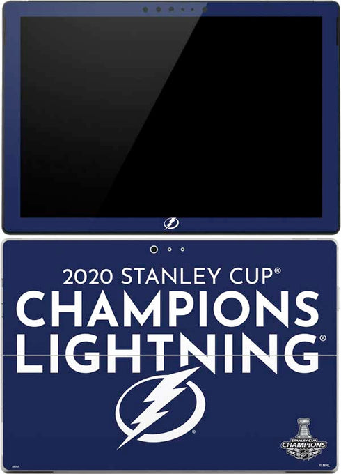 NHL 2020 Stanley Cup Champions Lightning Surface Pro (2017) Skin