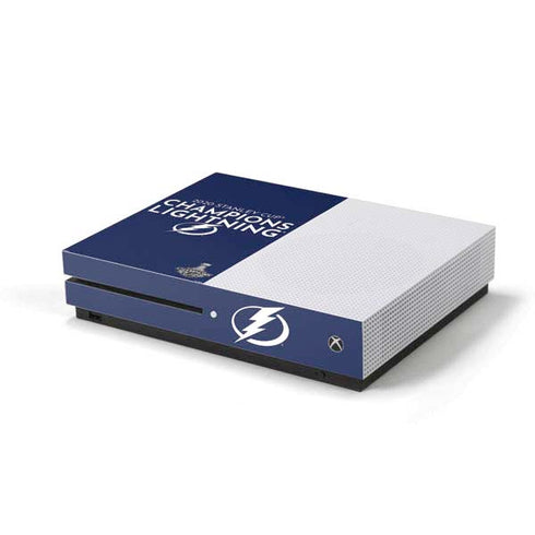 NHL 2020 Stanley Cup Champions Lightning Xbox One S Console Skin