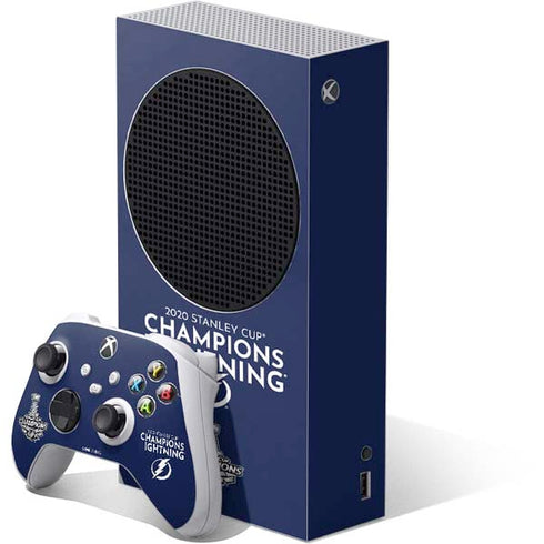 NHL 2020 Stanley Cup Champions Lightning Xbox Series S Skins