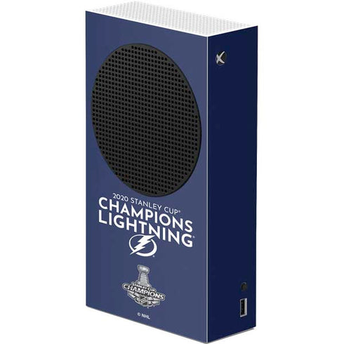 NHL 2020 Stanley Cup Champions Lightning Xbox Series S Console Skin