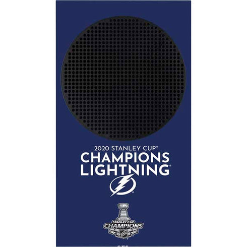 NHL 2020 Stanley Cup Champions Lightning Xbox Series S Console Skin