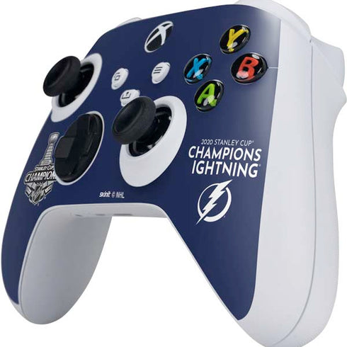 NHL 2020 Stanley Cup Champions Lightning Xbox Series S Controller Skin