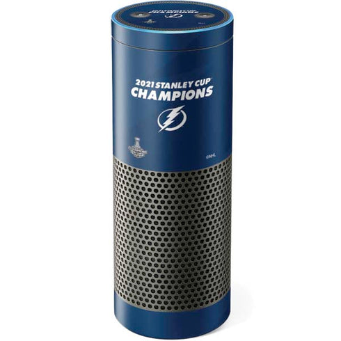 NHL 2021 Stanley Cup Champions Tampa Bay Lightning Amazon Echo Skin