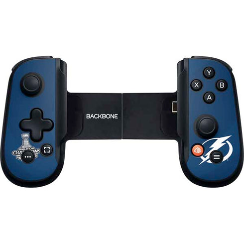 NHL 2021 Stanley Cup Champions Tampa Bay Lightning Backbone One for iPhone Game Controller Skin