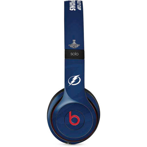 NHL 2021 Stanley Cup Champions Tampa Bay Lightning Beats Solo 2 Wireless Skin