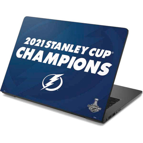 NHL 2021 Stanley Cup Champions Tampa Bay Lightning Dell Chromebook Skin