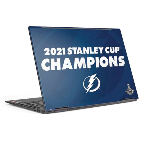 NHL 2021 Stanley Cup Champions Tampa Bay Lightning HP Envy Skin