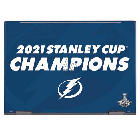 NHL 2021 Stanley Cup Champions Tampa Bay Lightning HP Envy Skin