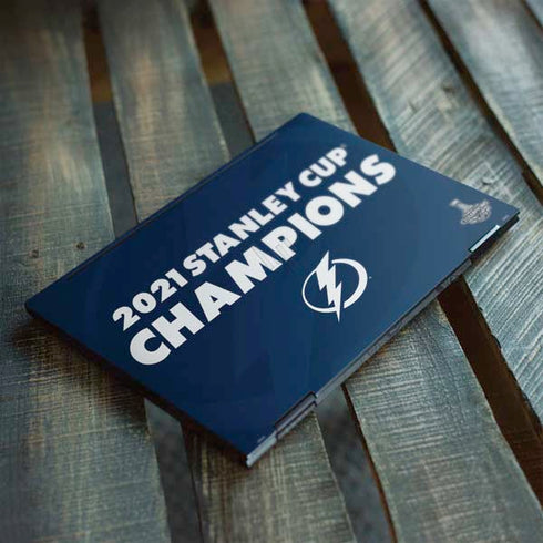 NHL 2021 Stanley Cup Champions Tampa Bay Lightning HP Envy Skin