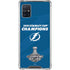 NHL 2021 Stanley Cup Champions Tampa Bay Lightning Galaxy A51 5G Clear Case