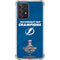 NHL 2021 Stanley Cup Champions Tampa Bay Lightning Galaxy A52 5G Clear Case