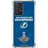 NHL 2021 Stanley Cup Champions Tampa Bay Lightning Galaxy A52 5G Clear Case