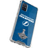NHL 2021 Stanley Cup Champions Tampa Bay Lightning Galaxy A71 5G Clear Case