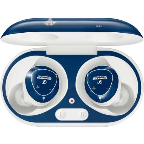 NHL 2021 Stanley Cup Champions Tampa Bay Lightning Galaxy Buds Plus Skin