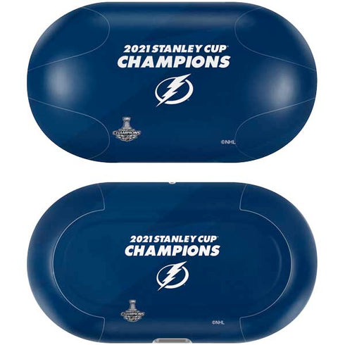 NHL 2021 Stanley Cup Champions Tampa Bay Lightning Galaxy Buds Plus Skin