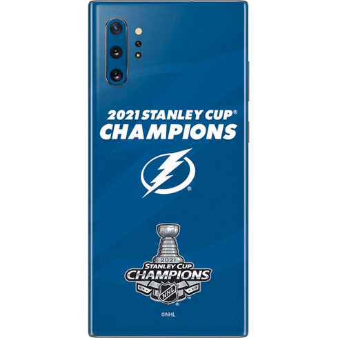 NHL 2021 Stanley Cup Champions Tampa Bay Lightning Galaxy Note 10 Plus Skin