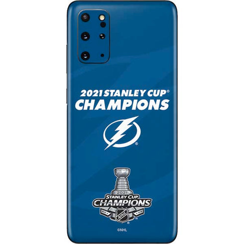 NHL 2021 Stanley Cup Champions Tampa Bay Lightning Galaxy S20 Plus Skin
