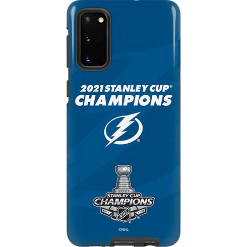 NHL 2021 Stanley Cup Champions Tampa Bay Lightning Galaxy S20 Pro Case