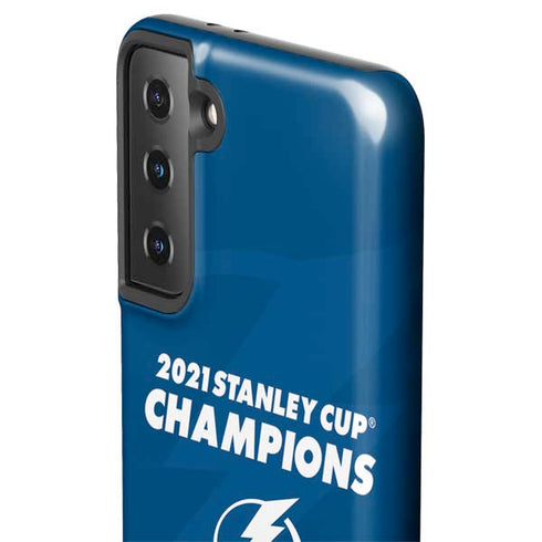 NHL 2021 Stanley Cup Champions Tampa Bay Lightning Galaxy S21 Plus 5G Pro Case