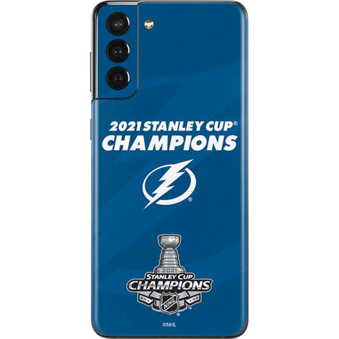 NHL 2021 Stanley Cup Champions Tampa Bay Lightning Galaxy S21 Plus 5G Skin
