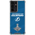 NHL 2021 Stanley Cup Champions Tampa Bay Lightning Galaxy S21 Ultra 5G Clear Case
