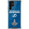 NHL 2021 Stanley Cup Champions Tampa Bay Lightning Galaxy S22 Ultra Clear Case