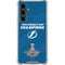 NHL 2021 Stanley Cup Champions Tampa Bay Lightning Galaxy S23 FE Clear Case